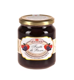 Composta Biologica di Fragole Brezzo - 210 gr Marmellata di frutta 100% italiana