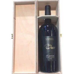 VINOSIA CASSETTA IN LEGNO ORUS PRIMITIVO IGT MAGNUM LT.1,5