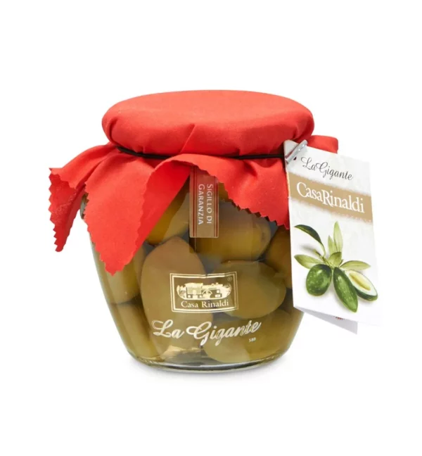 La gigante olive verdi bella di Cerignola gr 580