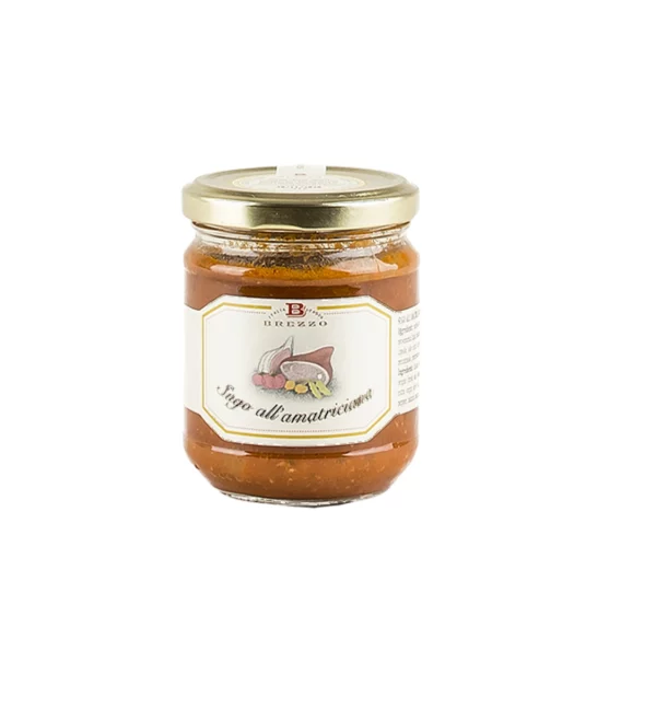 Sugo all'amatriciana 180 gr Apicoltura Brezzo