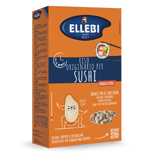 Riso Originario per Sushi Ellebi 1 Kg